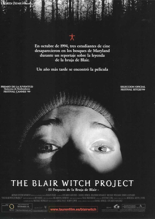 Cartel de El Proyecto de la Bruja de Blair