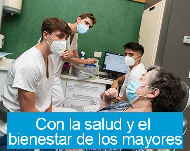 Con la salud y el bienestar de los mayores